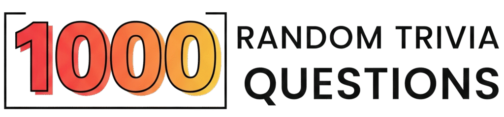 1000 Random Trivia Questions